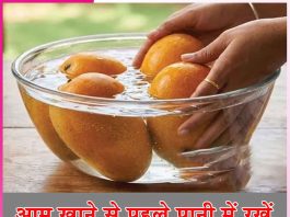 Mango: आम खाने से पहले पानी में रखें Mango