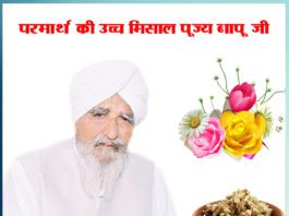 Revered Bapu Ji: परमार्थ की उच्च मिसाल पूज्य बापू जी, स्मृति विशेष (5 अक्तूबर)