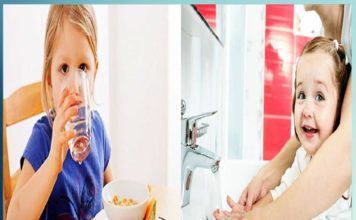 give children a cleanliness ritual