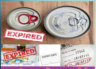 how to check expiry date for household items
