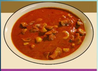 how to make Cashew Mushroom Masala in hindi Sachi Shiksha