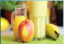 एपल-बनाना ग्लास | Apple Banana Glass how to make Apple Banana Glass in hindi