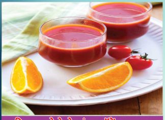 how to make Tomato and Orange Juice in hindi