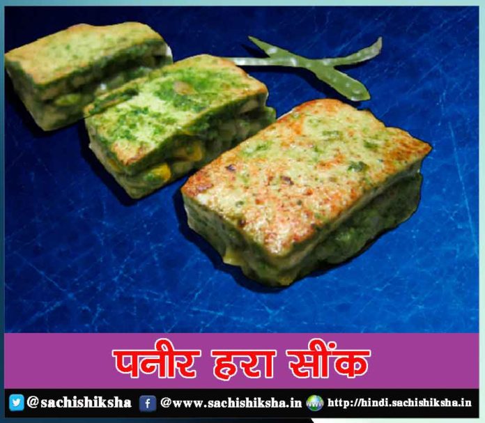Paneer Green Seekh Sachi Shiksha