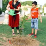 planting trees on a holy avatar day 01 Dera Sacha Sauda