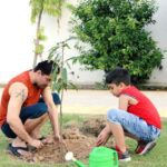 planting trees on a holy avatar day 03 Dera Sacha Sauda