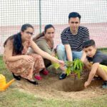 planting trees on a holy avatar day 04 Dera Sacha Sauda