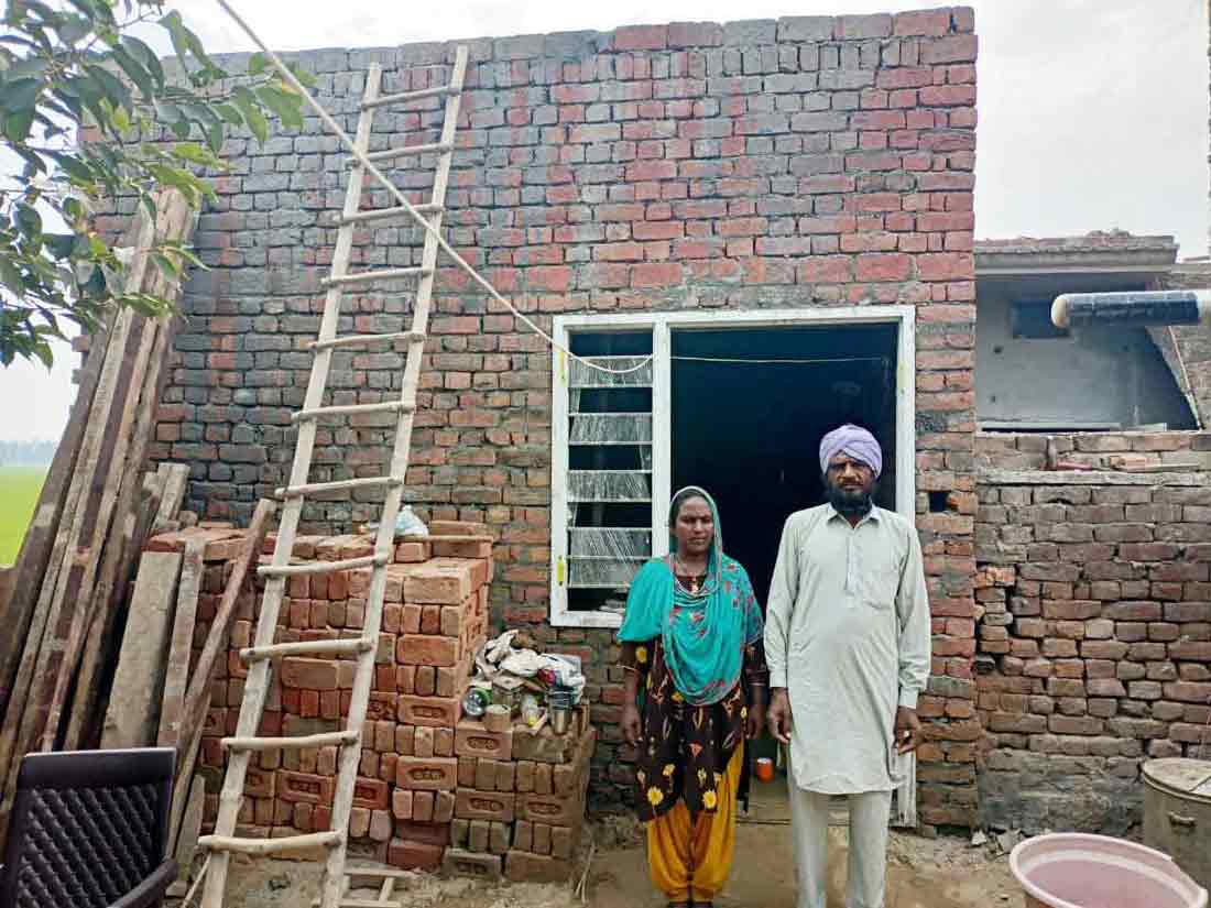Gurjunt Singh's family got a secure roof 01 - Sachi Shiksha