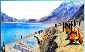 Magical Pangong Lake - Sachi Shiksha