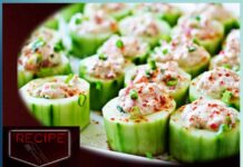 Stuffed Cucumber Cups Recipe in Hindi - Sachi Shiksha