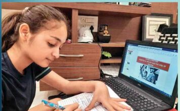 Online education in Corona call: Make children a habit of writing