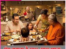 love grows by eating together -sachi shiksha hindi