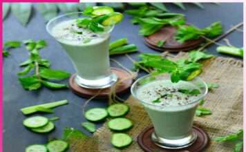 How to make Pudina Lassi