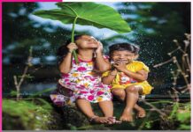 Fun monsoon drizzle