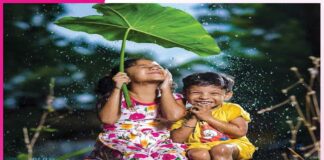 Fun monsoon drizzle