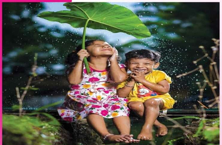 Fun monsoon drizzle