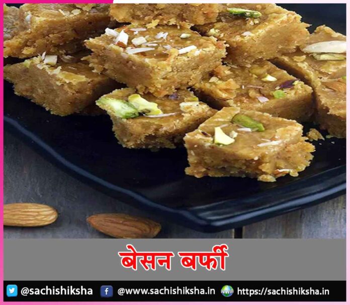 Gram Flour Barfi