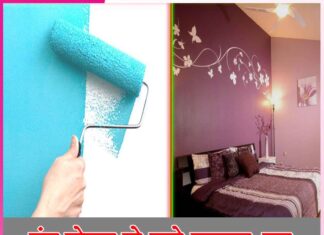 रंग रोगन से बने उजला-घर whitewashed house