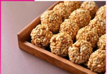 Jaggery Puffed Rice Laddu