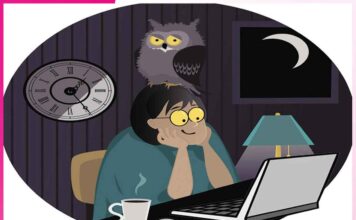न बनें Night OWL Don't become a Night Owl