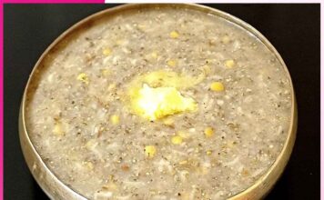 मोठ-बाजरे की खिचड़ी Moth-millet khichdi