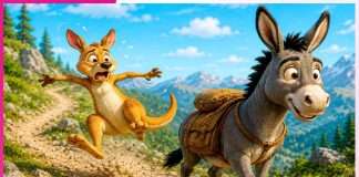 Children’s Story: बाल कथा: जम्पी कंगारू और संतोषी गधा Children's Story