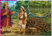 Story: राजा और लक्कड़हारा -जीवन की सीख Story