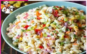 macaroni salad: मैकरोनी सलाद macaroni salad