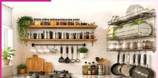 small kitchen: छोटे किचन में बर्तनों को ऐसे सजाएं small kitchen